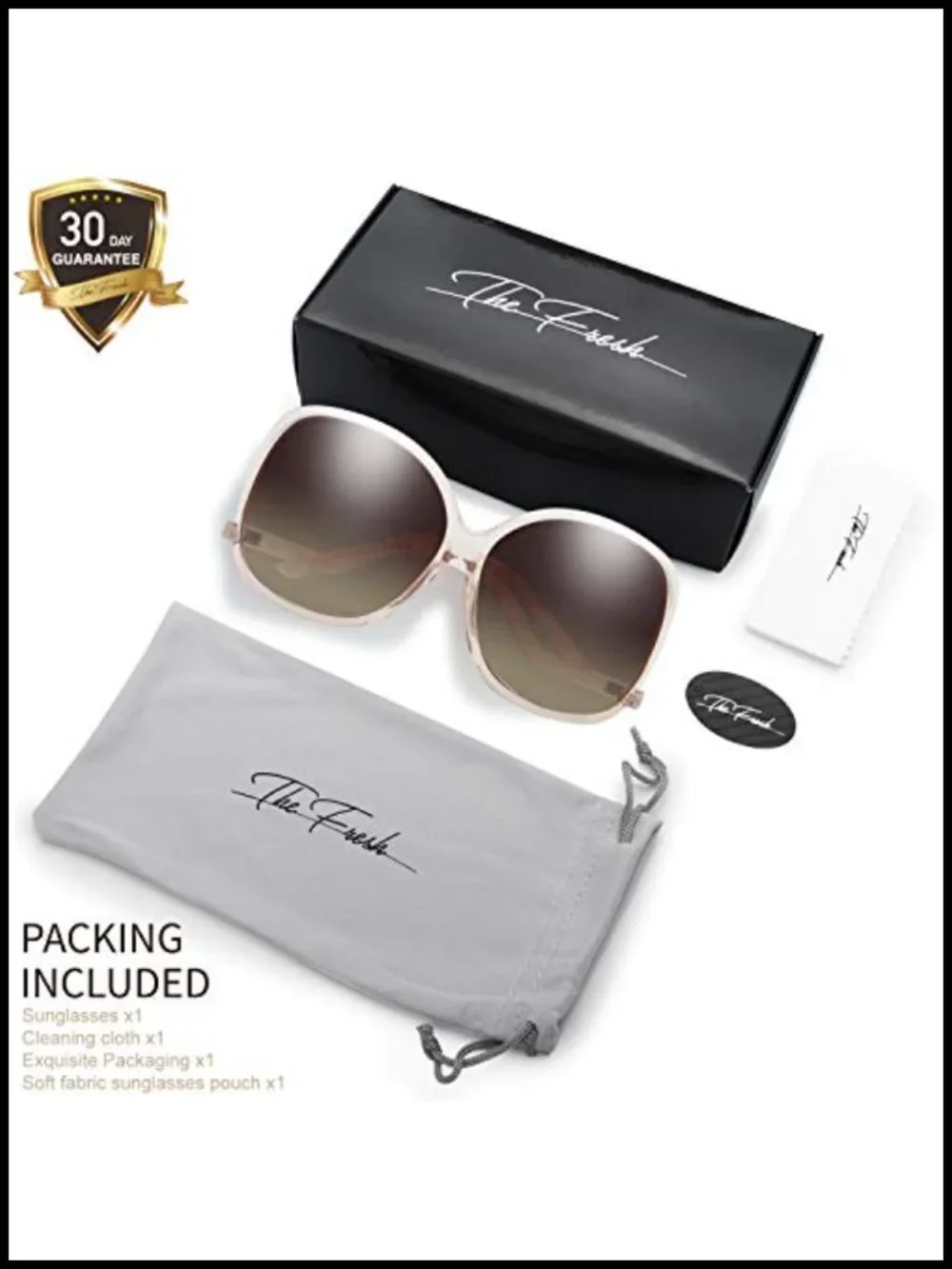 Oversized Cat Eye Hybrid Butterfly Sunglasses UVA UVB Protection